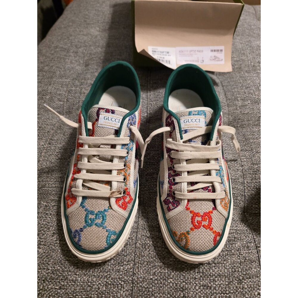 Gucci 1977 Psychedelic GG Unisex Sneakers - Picture 6 of 16